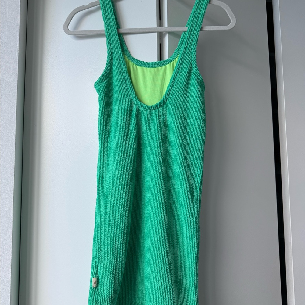 Green Mini Dress - Picture 4 of 5